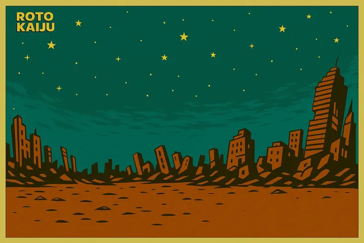 Fondo destruido